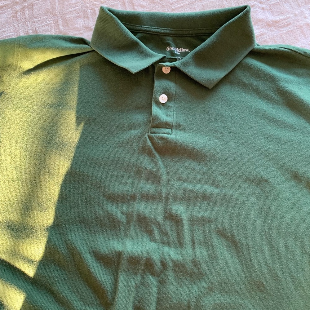 Goodfellow & Co Forest Green Polo Shirt for Men